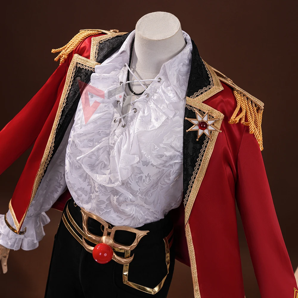 الهوية الجديدة V خوسيه بادن الضابط الأول تأثيري حلي قميص معطف السراويل لعبة حفلة الهالوين مخصص