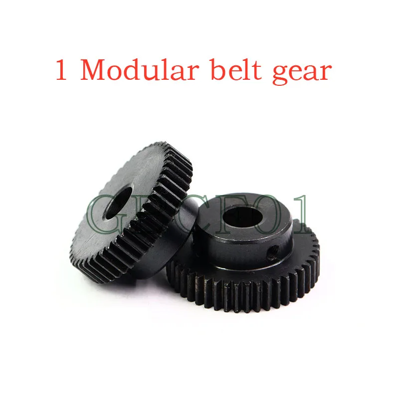 Gear with Hub 1M Module Spur Gear 20T/28T/50T/80T Outer Diameter 22-82mm Bore 8/20mm Stepped Gear Motor Gear