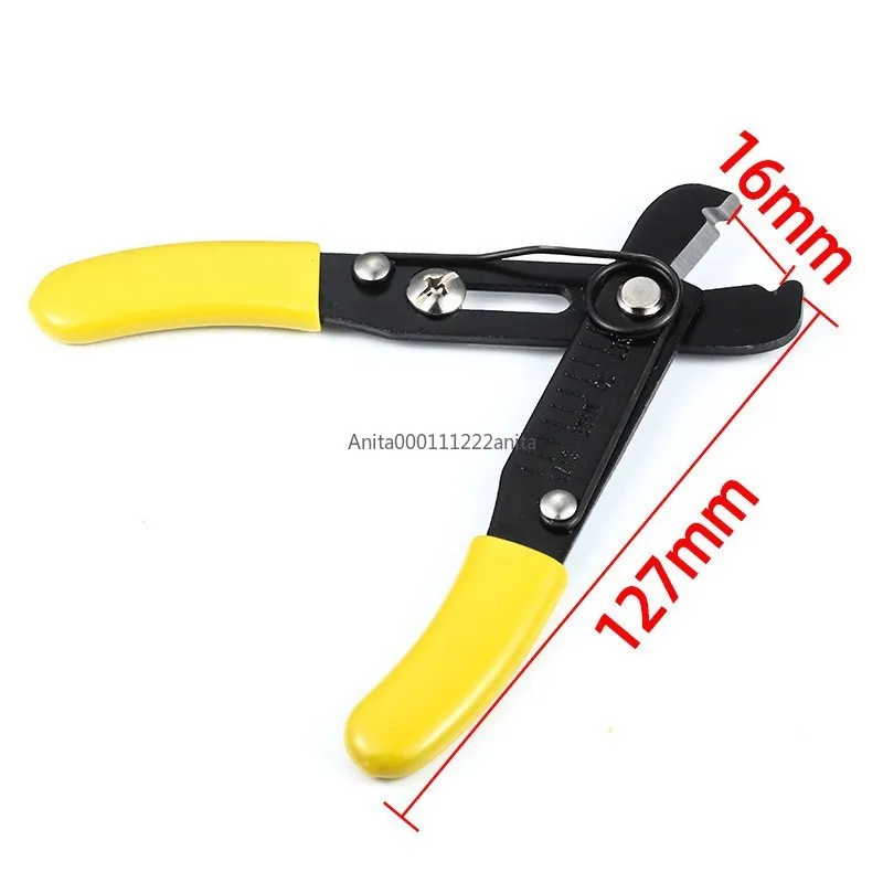 Adjustable Mini Stripping Pliers Jewelry Making Chain Tool Hand Operated Bag Chain Opener Cutter Toothless vice Rivet Tool view 4