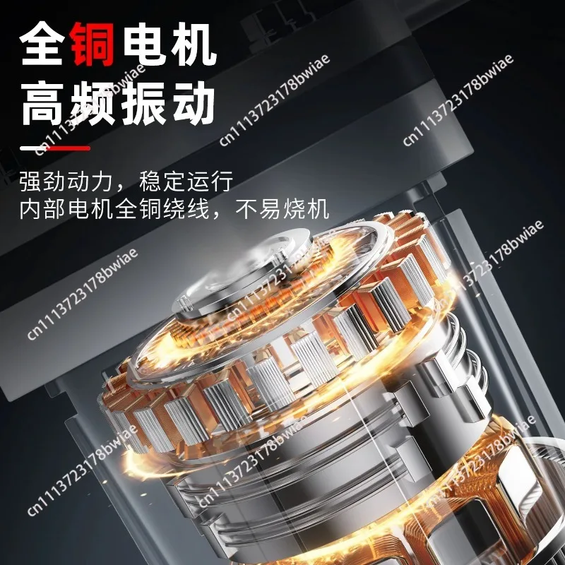 Handheld concrete vibration exhaust shovel vibration plate processing to remove bubbles high frequency vibration