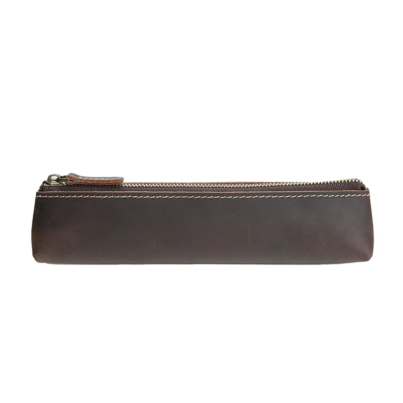 Make up Brushes Case with Zipper Makeup Brush Bag Portable Pocket PU Leather Travel Makeup Brush Holder for Adult Travel Artists