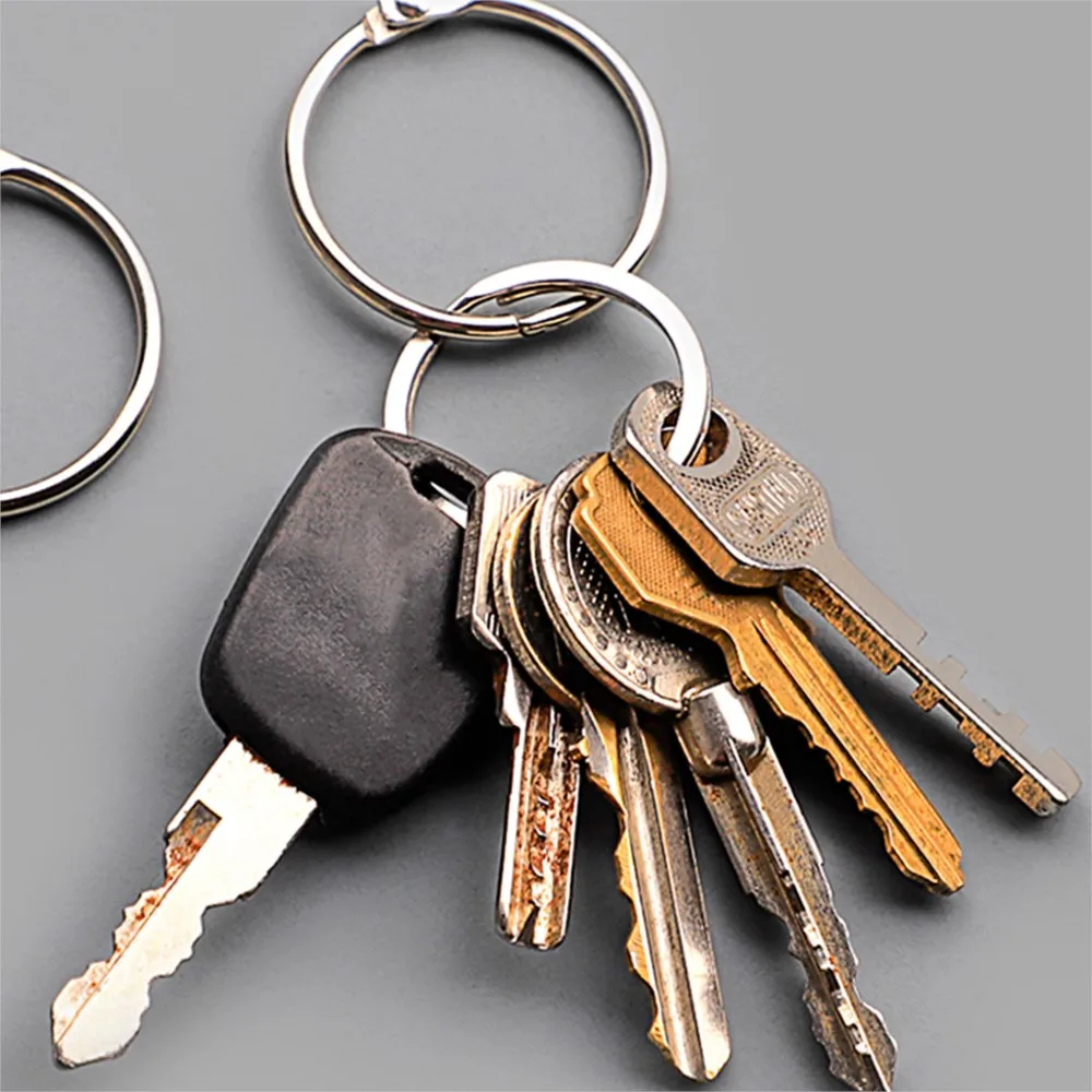 5/10Pcs 20-88mm Assorted Sizes Metal Loose Leaf Book Binder Rings For Diary Scrapbooks Albums Flashcards Curtain Documents