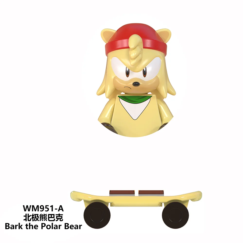 Bausteine Igel Anime-Spiele Mini-Actionfiguren Puzzle-Modell Puppe Geburtstagsgeschenke