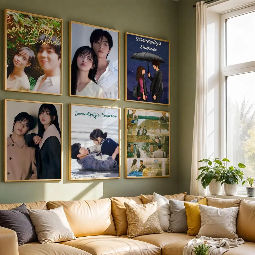 Serendipity's Embrace K-Drama Poster HD Self Adhesive Waterproof Wall Art Ideal for Home Office Dorm Bedroom Great Gift