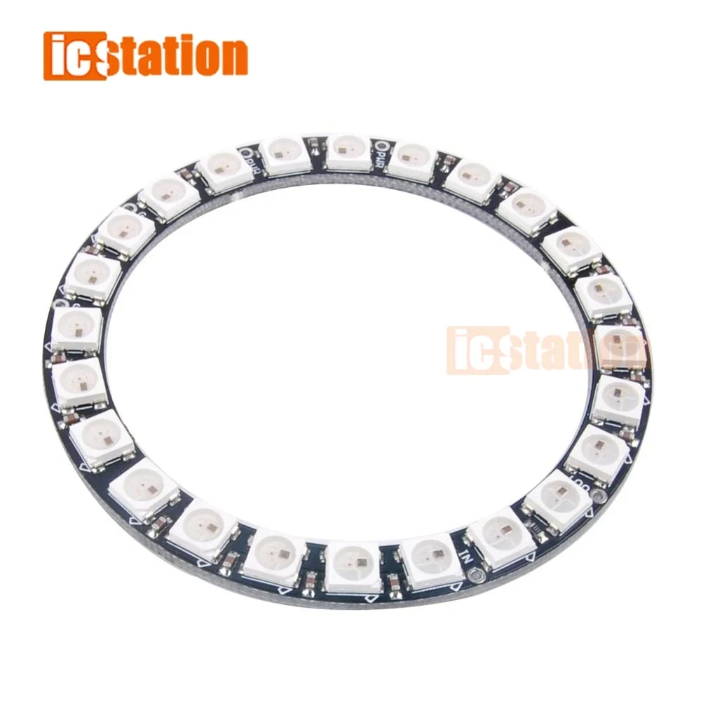 WS2812S RGB 5050 24bits LED Ring with Integrated Drivers