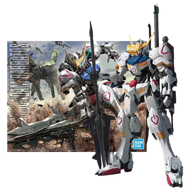 

Bandai Figure Gundam Model Kit Anime MG 1/100 Barbatos Fourth Form Mobile Suit Gunpla Action Figure Toys For Boy Children's Gift