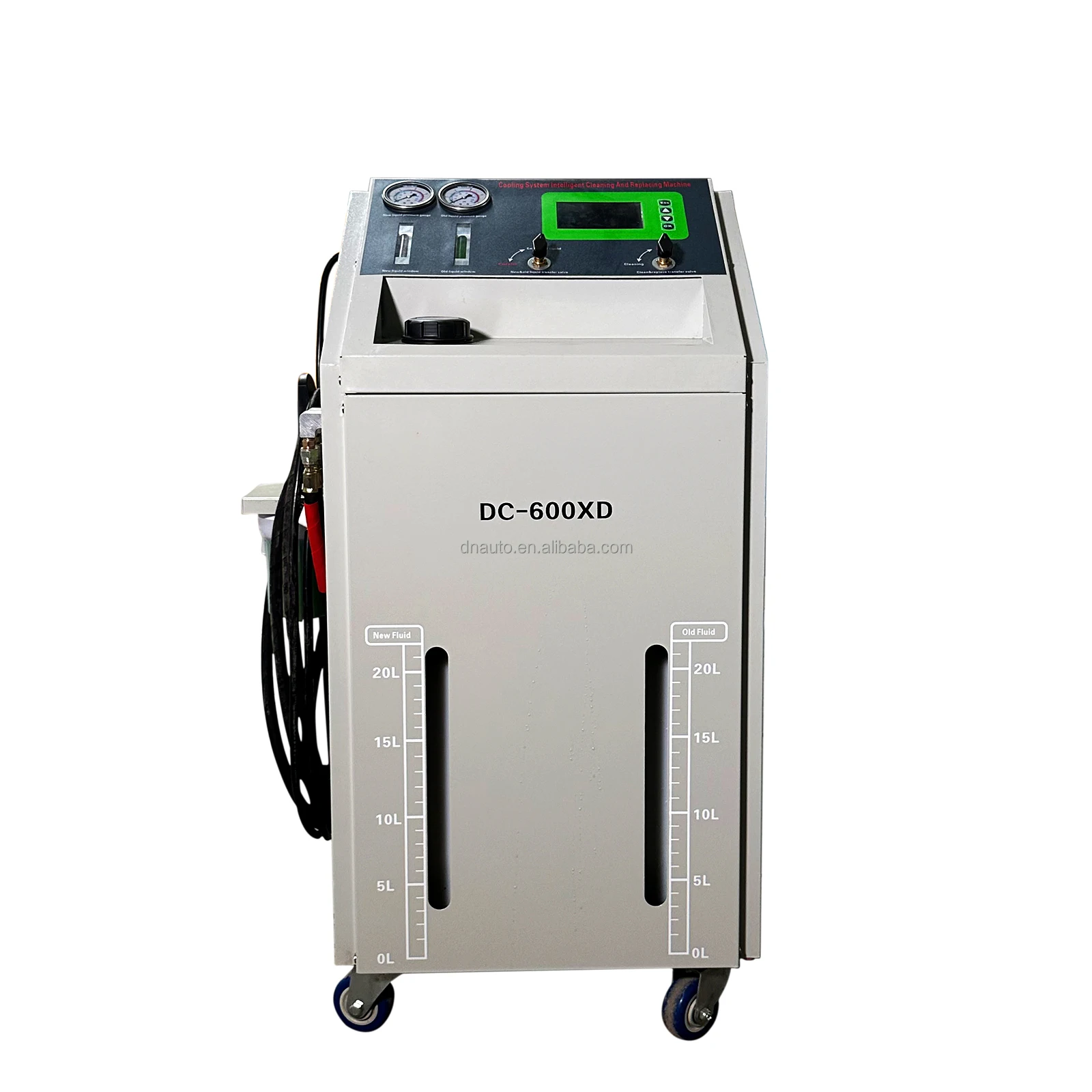 

DC-600XD Машина для очистки системы охлаждения радиатора/Оборудование для очистки и замены цикла охлаждающей жидкости радиатора с подогревом