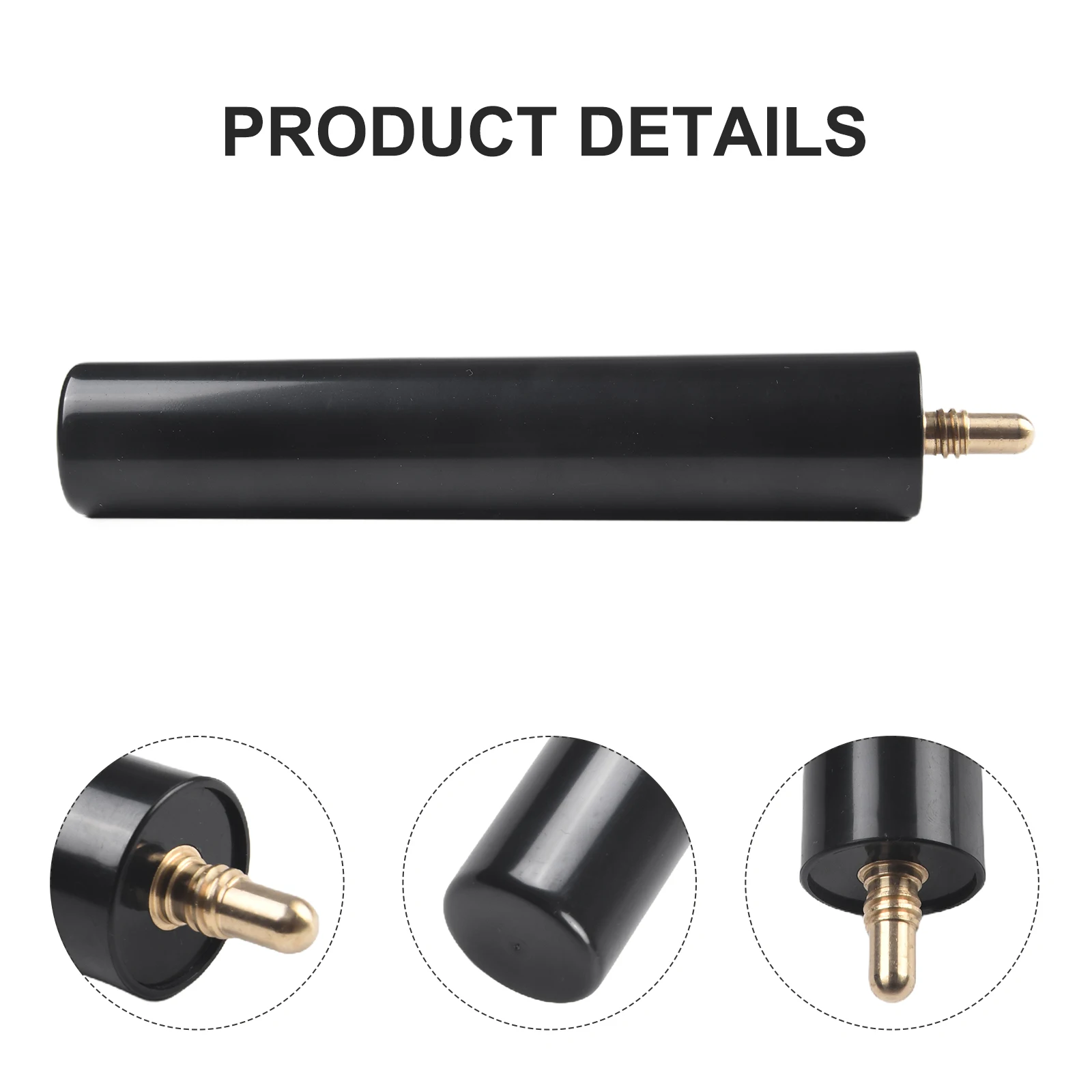 

15cm Billiards Pool Cue Extension Plastic Cue Butt End Extension Extreme Extender Lengthener Billiards Cue Stick Extension