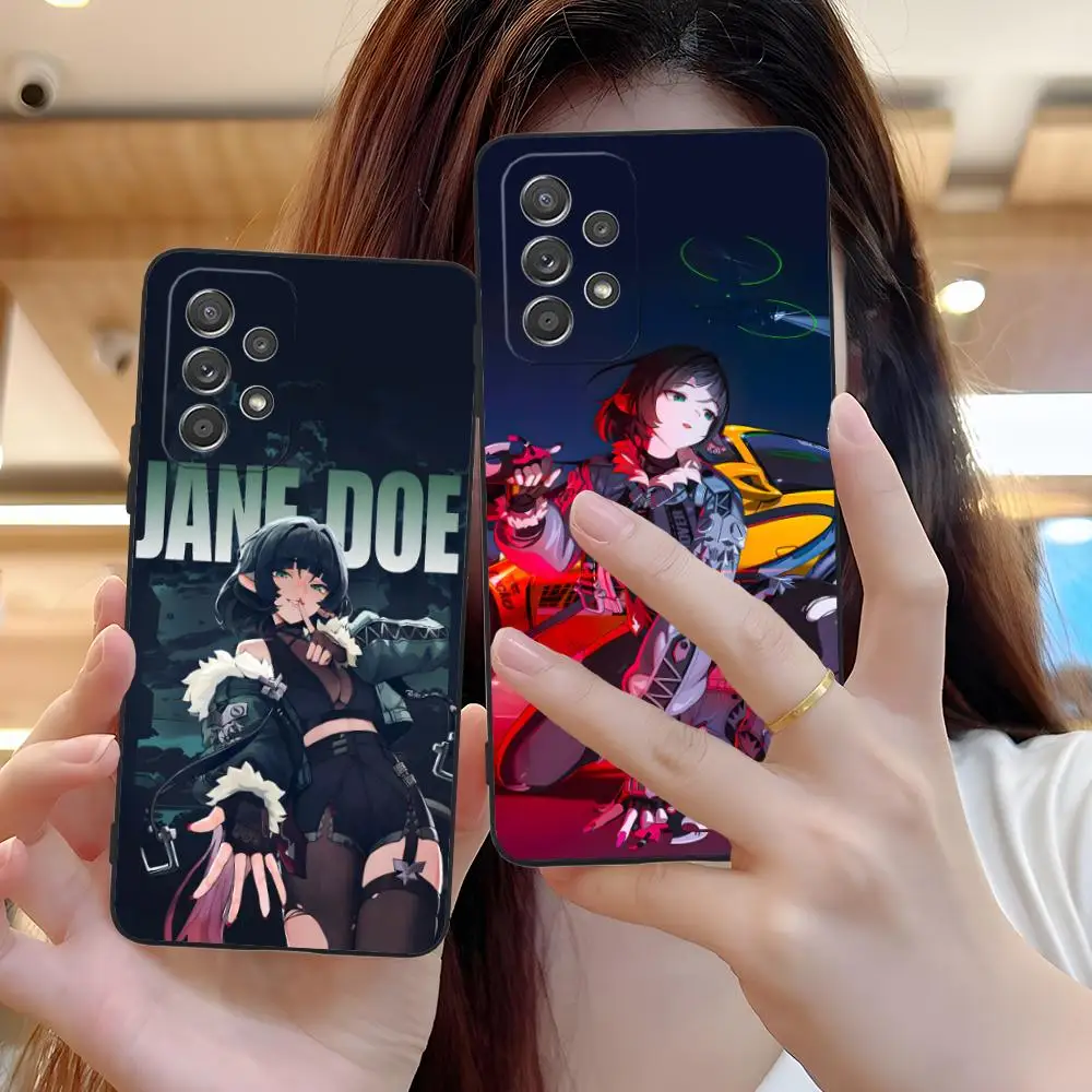 Zenless Zone Zero Jane Doe Phone Case for Samsung Galaxy M55 54 42 35 34 33 32 23 22 15 14 13 12 F55 5G Colorful Cover Cover