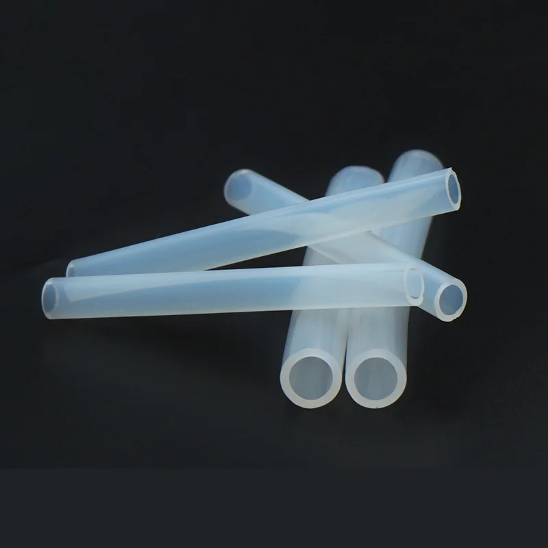 1/3/5Meter ID 2mm-20mm Silicone Hose Peristaltic Pump Tube Flexible Food Grade Clear Translucent Tube Beer Pipe Milk Hose