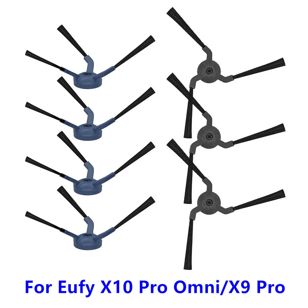 For Eufy X10 Pro Omni/X9 Pro Side Brush 3 Arms Side Brushes Robot Vacuum Cleaner Accessories