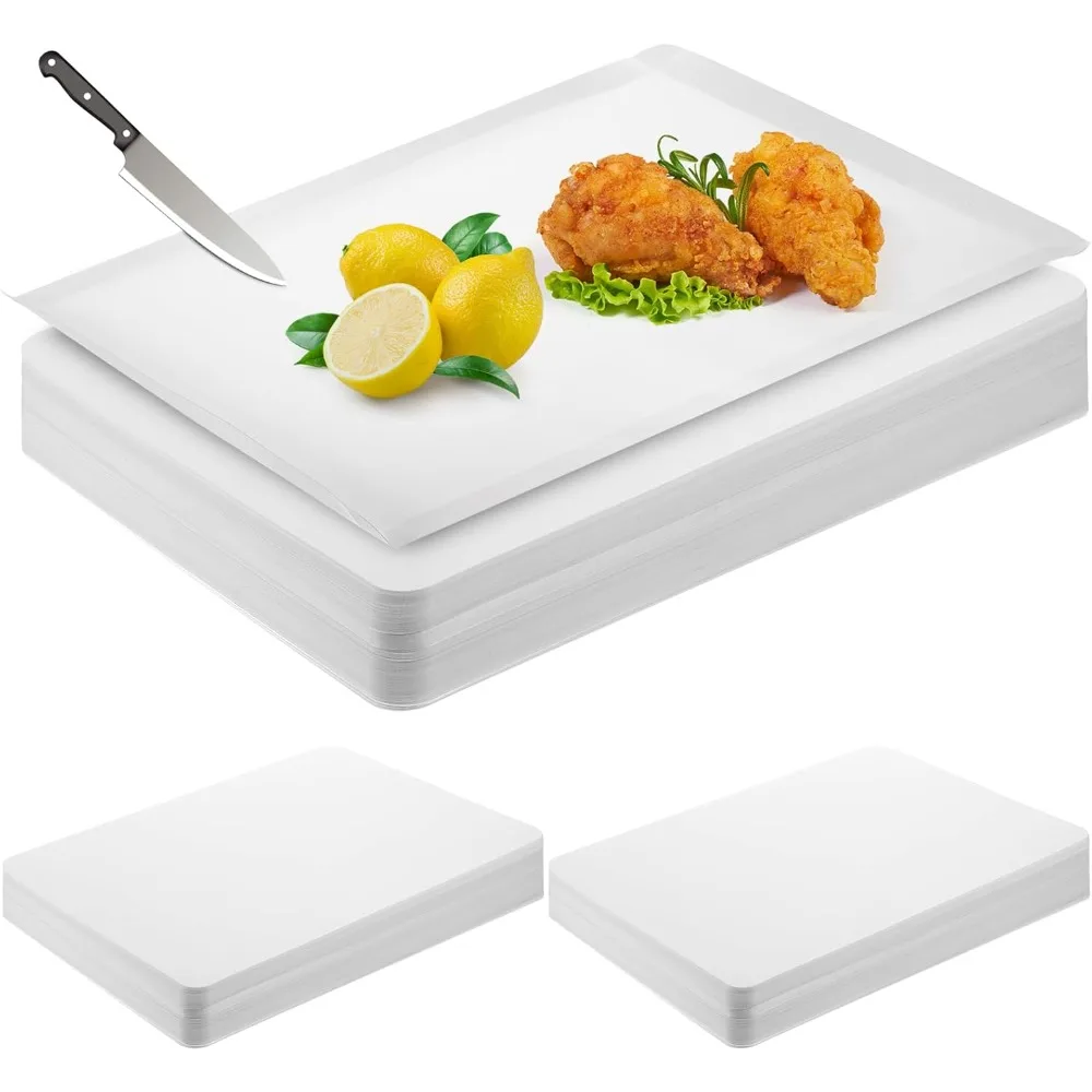 

120 Count Disposable Cutting Board Sheets 10 x 13 Inch Flexible Plastic Disposable Sheets Cutting Mat Large Chopping Boards for