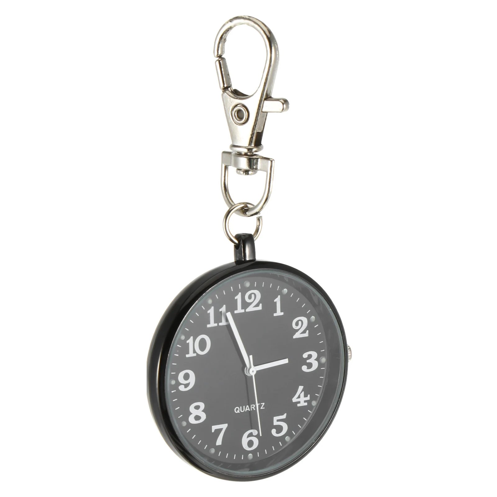 

Elegant Pocket Watch Keychain Alloy Nurse Watch Vintage Quartz Pendulum Pendant for Keychain Car Decoration