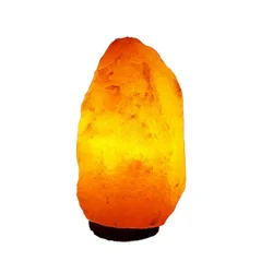 Himalayas Crystal Salt Lamp USB LED Atmosphere Light Air Purifier Night Light Bedroom Living Room Decorative Light UK