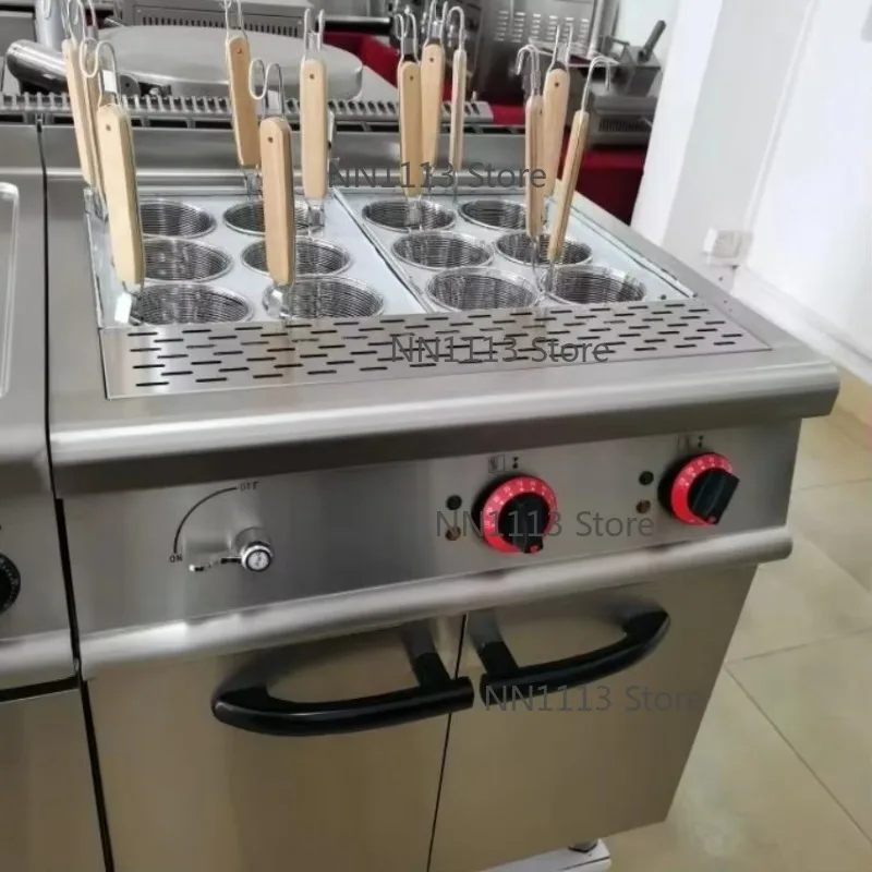 

Stainless Steel Kitchen Machine Vertical Noodle Cooker & Spicy Soup Boiler Multi-head Optional Commercial Pasta Cooker