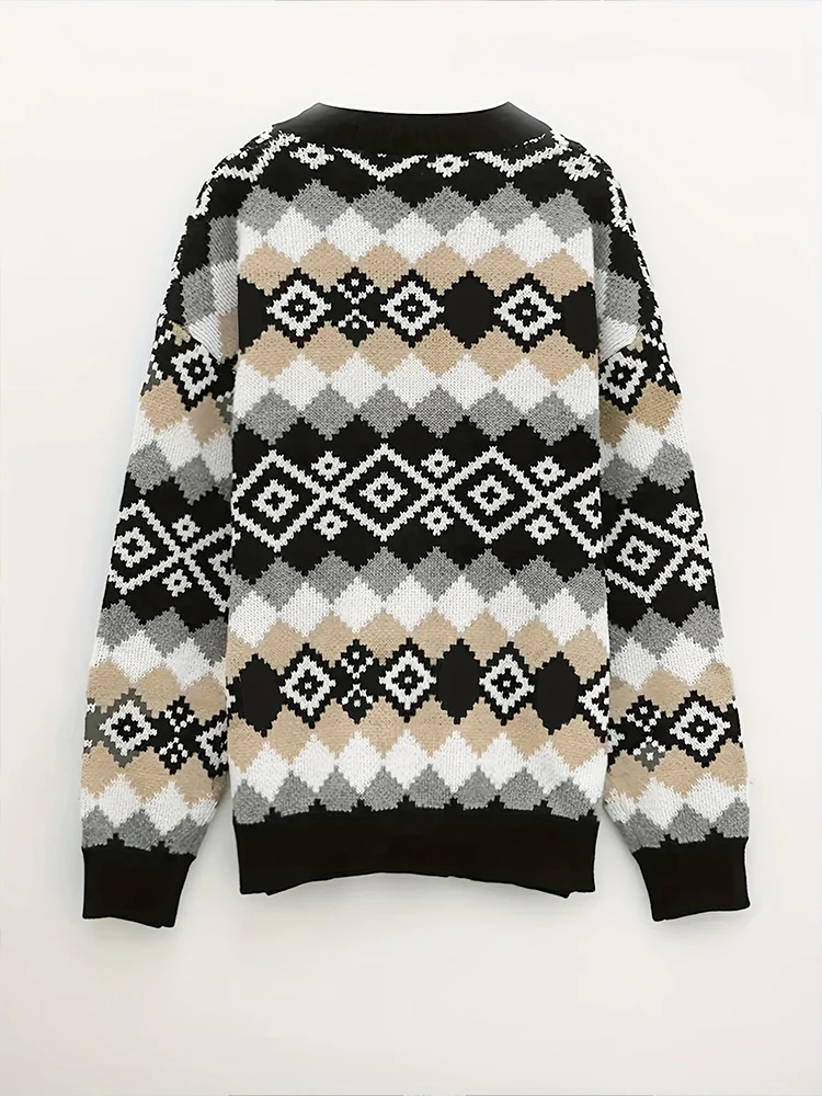 

Autumn/Winter New Arrivals Women's Knitted Cardigan Coat Christmas Sweater Warm and Comfortable Festive Knitwear