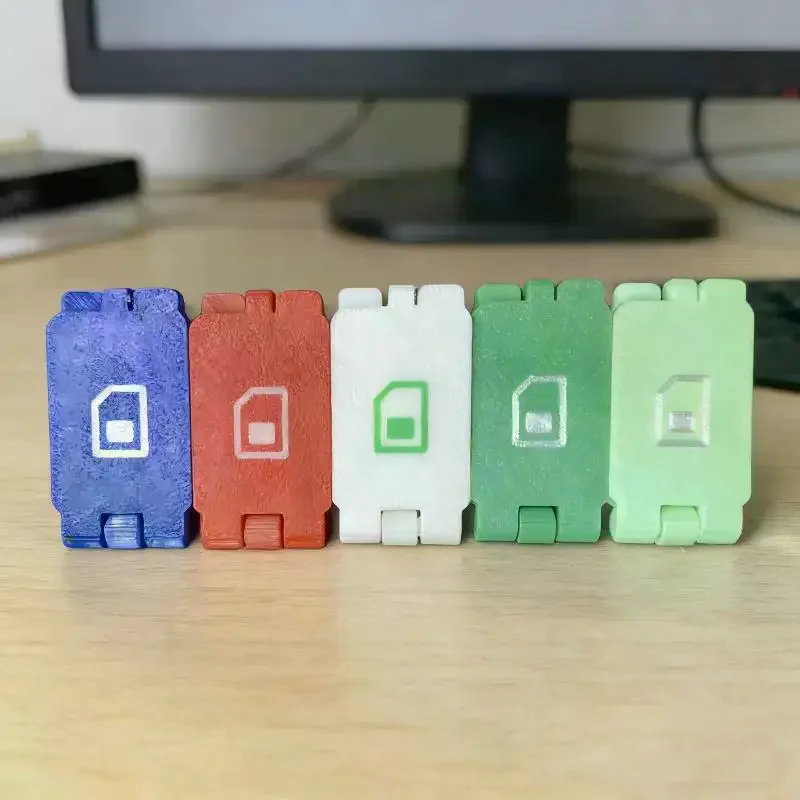 

3D Printed Memory Card Case -Resistant Protective Storage Box for TF Cards