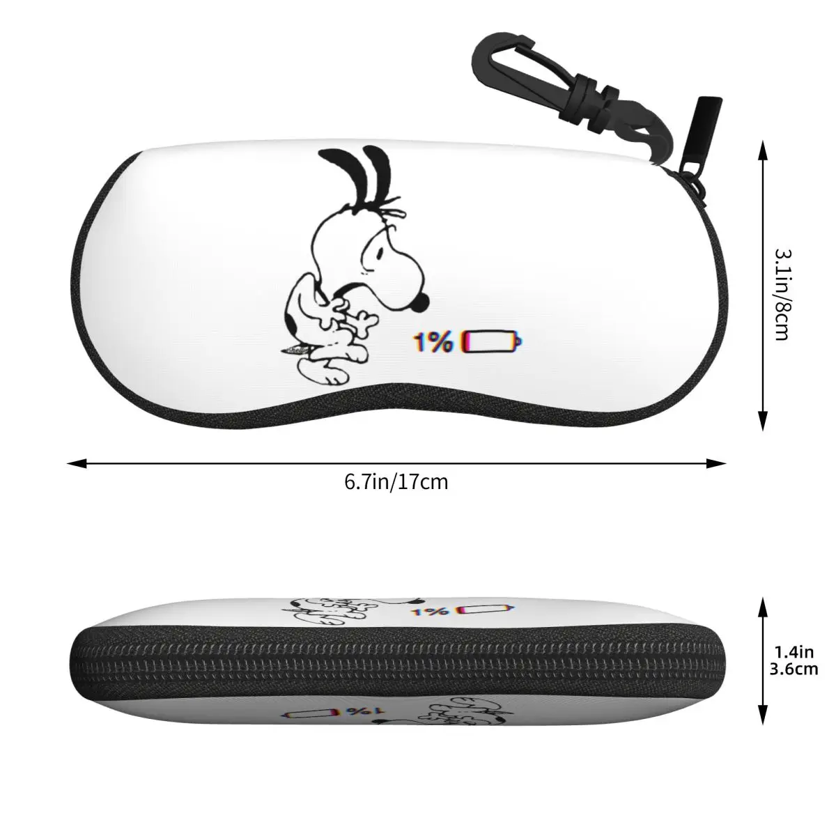 Peanuts Snoopy 1% Quantity Of Electric Glasses Case Travel Box Sunglasses Storage Box Office Sunglasses Box