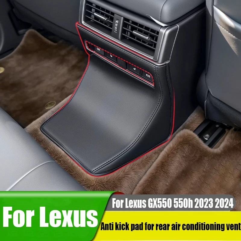 Protector Antipatadas para la Ventilación Trasera del Aire Acondicionado, para Lexus GX550 550h 2023 2024, Accesorio de Decoración Interior para Auto