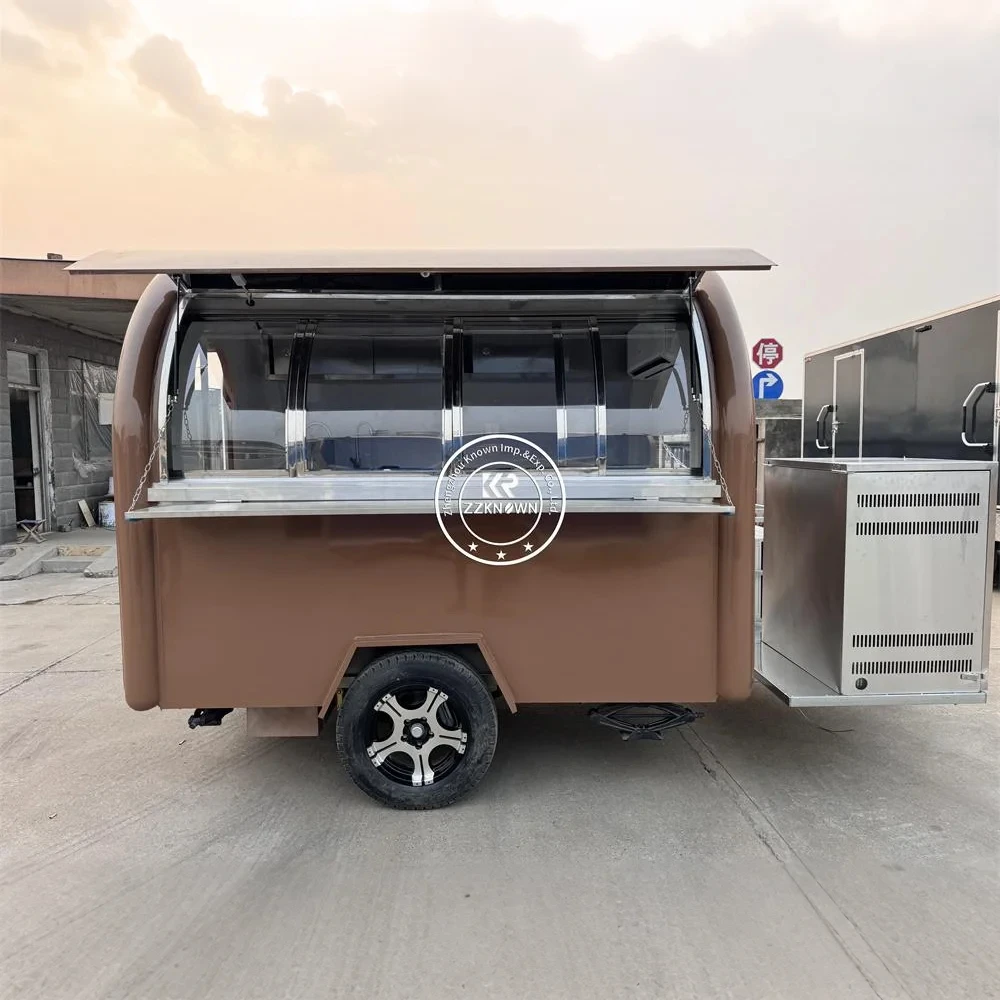 شارع المحمول الآيس كريم عربة ا - مراجعة Hot Dog Vending Cart وسعره