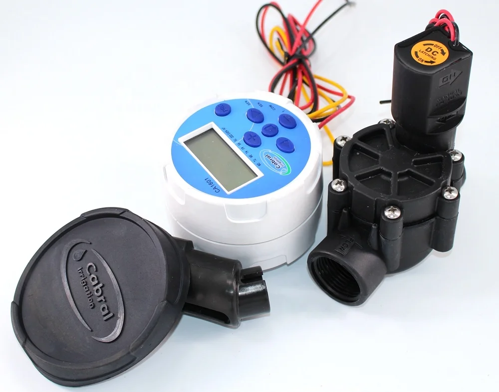 ZANCHEN/Hunter Battery Operated Irrigation Controllers with Solenoid Valves