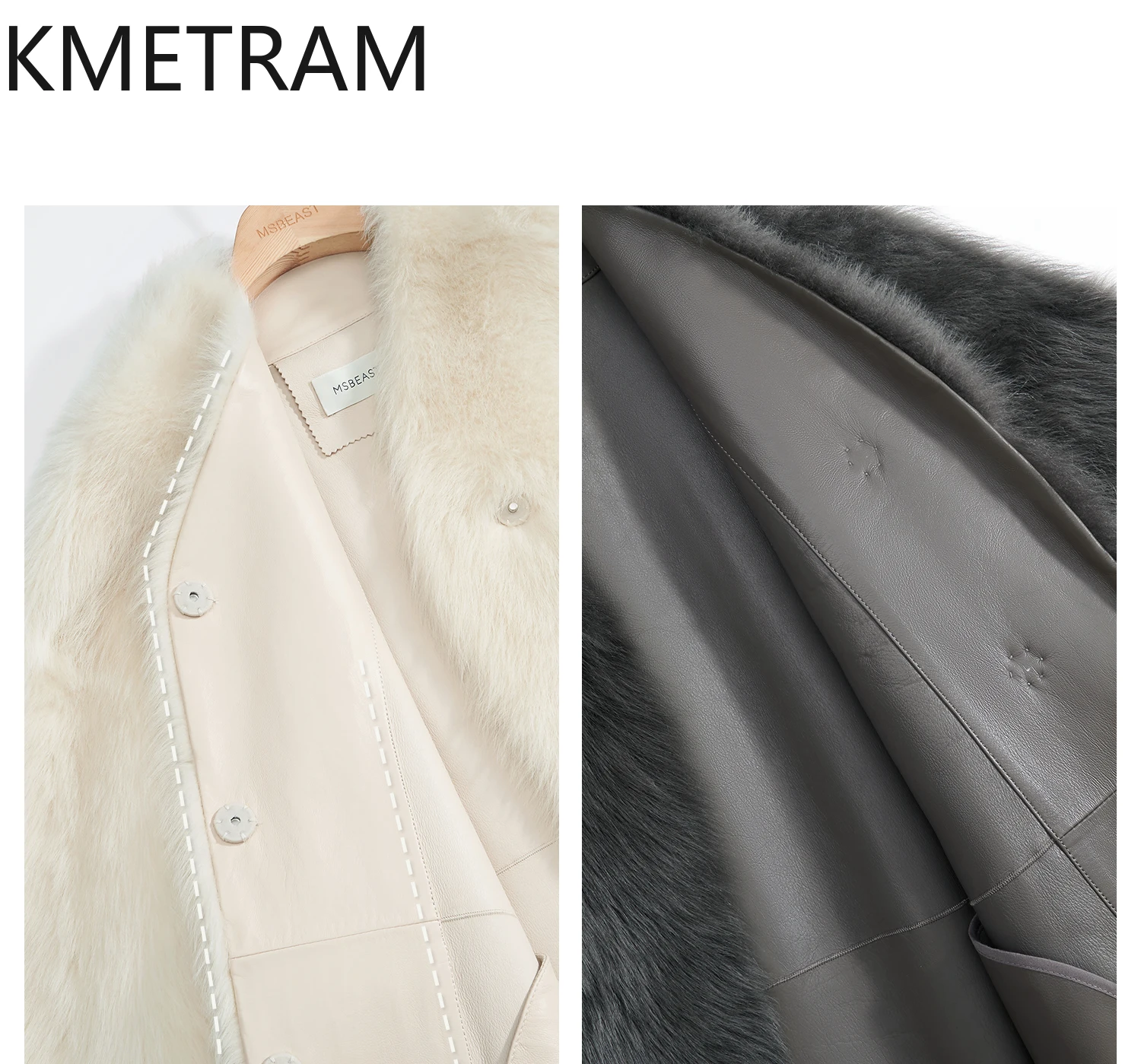 Natural Tuscany Sheepskin Wool Double Faced Fur Jacket Women Batwing Sleeves Real Fur Coat Winter Woman Clothing 2025 abrigos