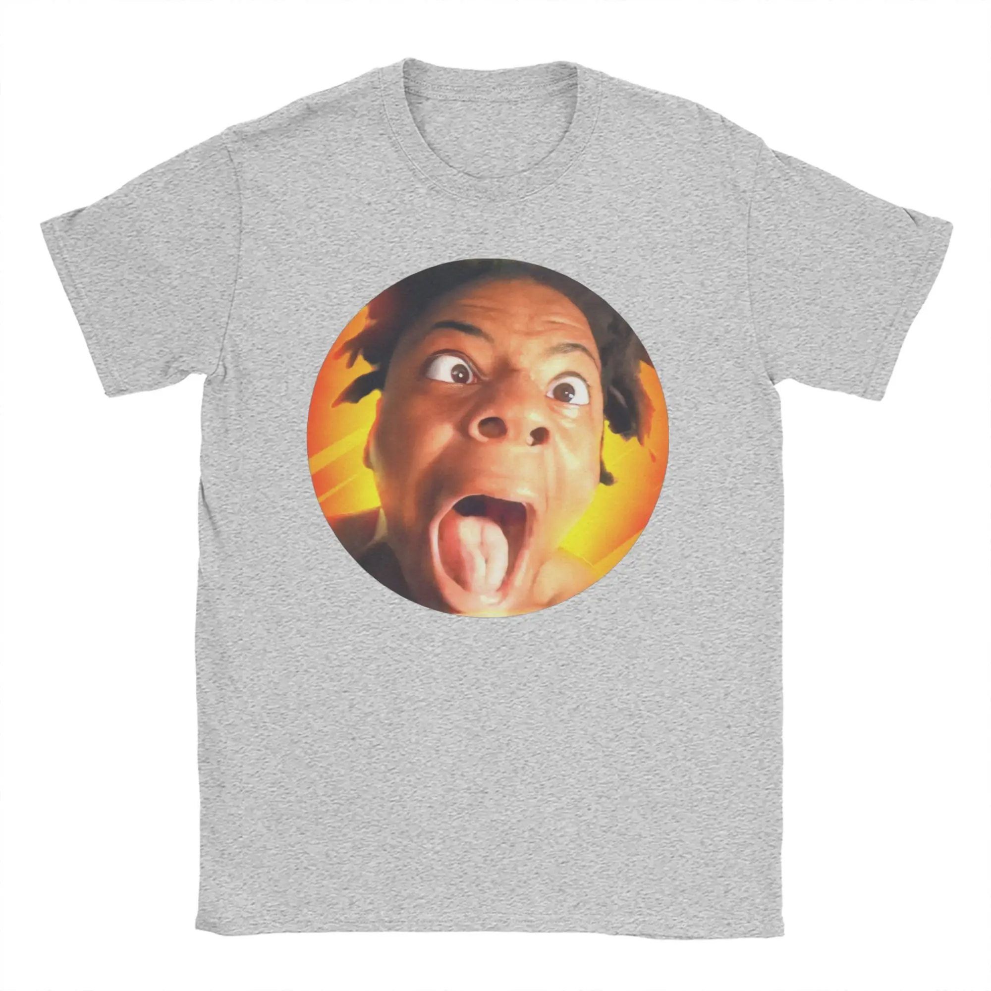 Ishowspeed Scream T Shirt Men Women's Pure Cotton Novelty T-Shirt Crewneck  Tee Shirt Short Sleeve Clothing 6XL