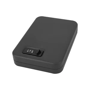 طلب آمنة للعجلة لتخزين المسدس والمجوهرات ، وصندوق أمان مع كلمة مرور ، وصندوق أمان ، ومسدس أمان أفضل 8 صناديق مبيعات للبندقية مع خزنة - رقم 4