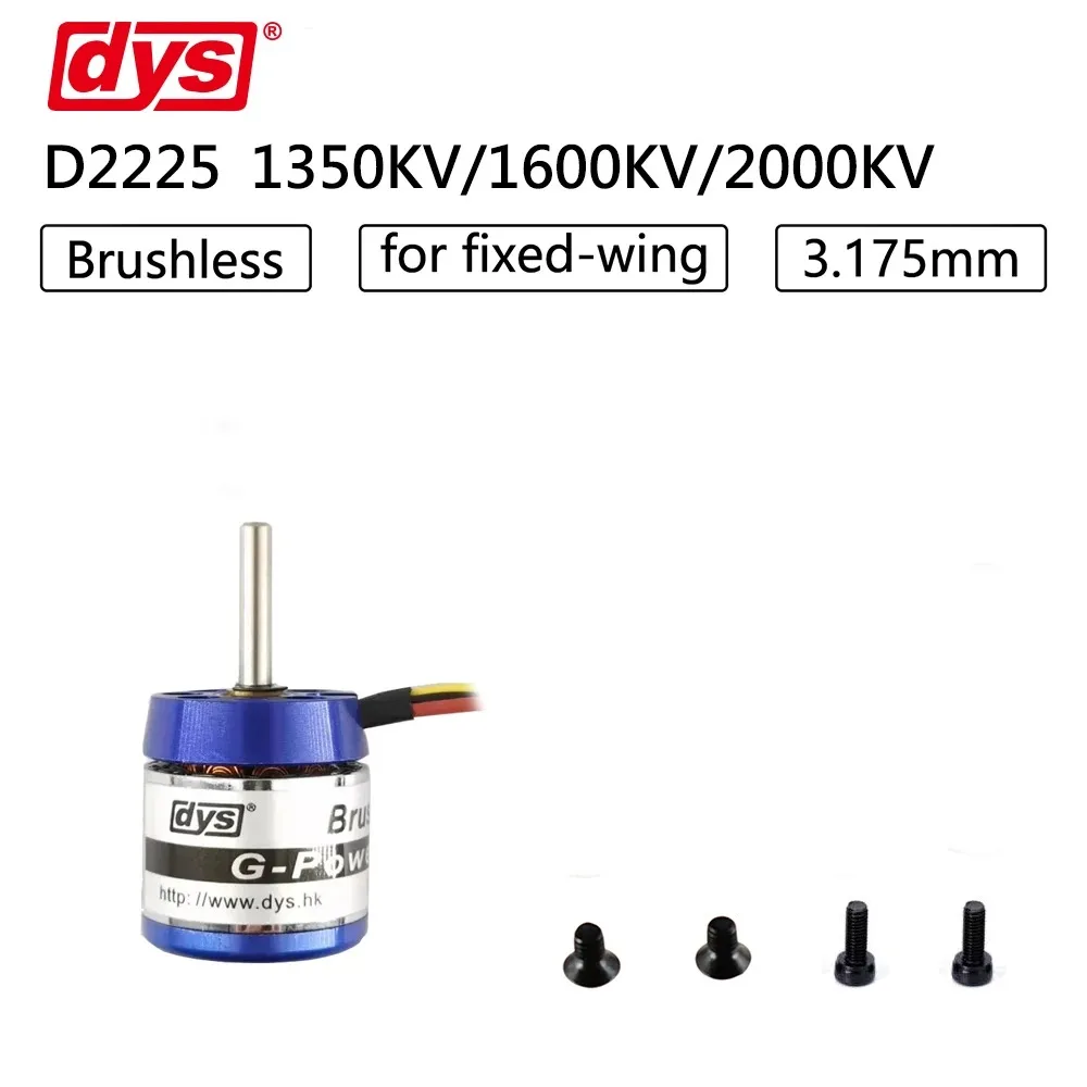 DYS Aeromodel 2225 2822 2212 2826 2830 2836 3530 3536 3542 3548 Bürstenloser Motor für RC Multicopters Flugzeug Starrflügelflugzeuge – Detail 3