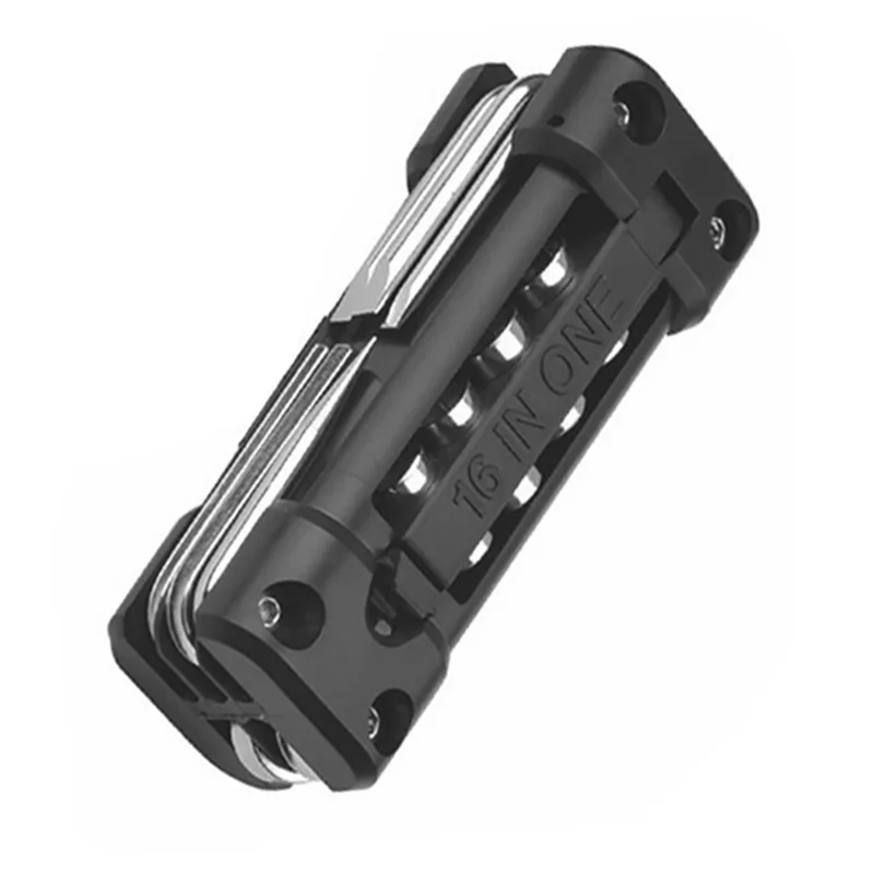 

A06F-2X Bicycle Multifunction Tool Kits Multitool Tire Repair Tool Set With Screwdriver Chain