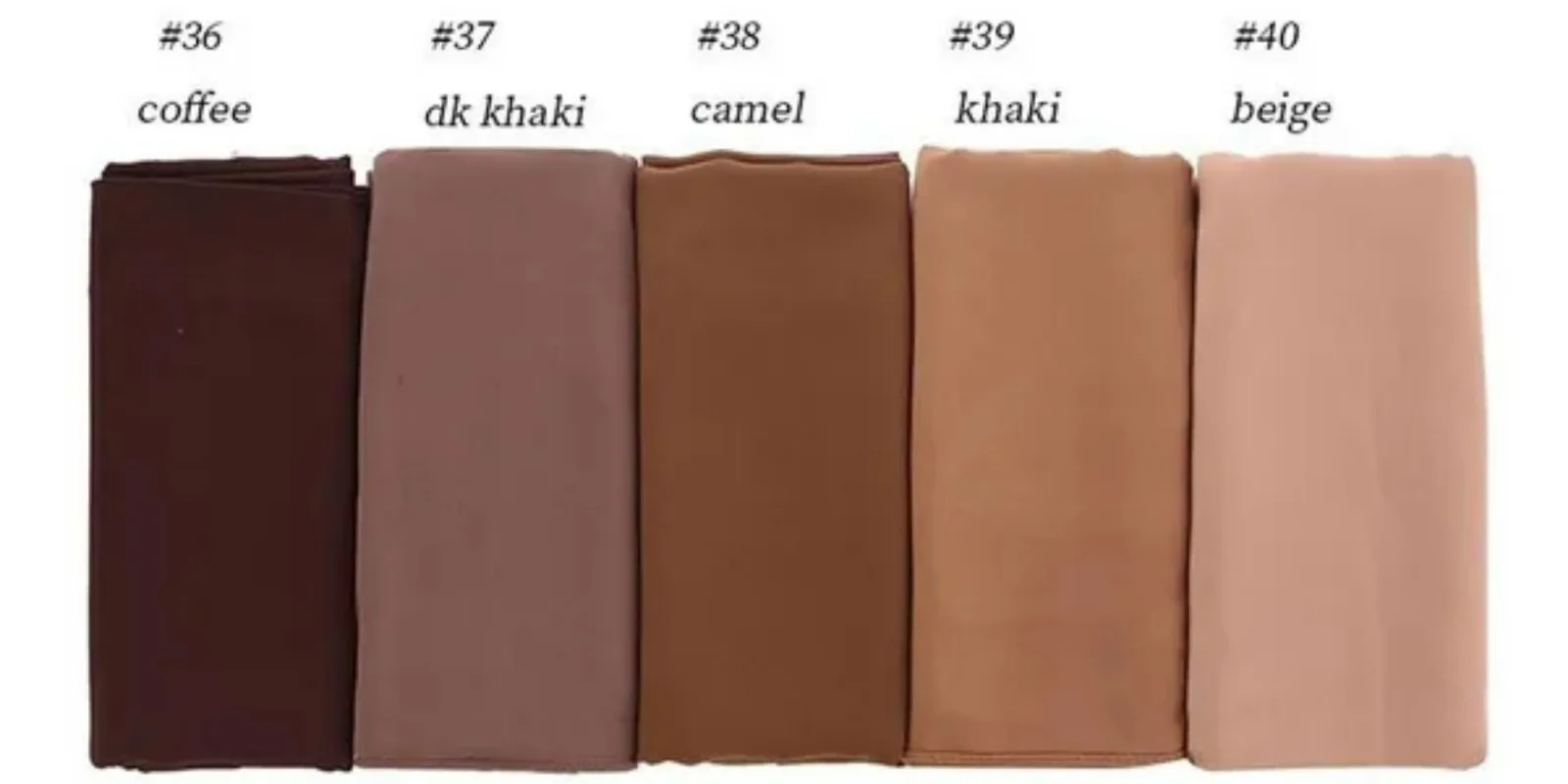 (70-75)* (2006-2013) cm/muslimische Hijabs Frauen färben feste schlichte Schals Hijab Wrap Chiffon Schal 40 Farben Schal Stirnband