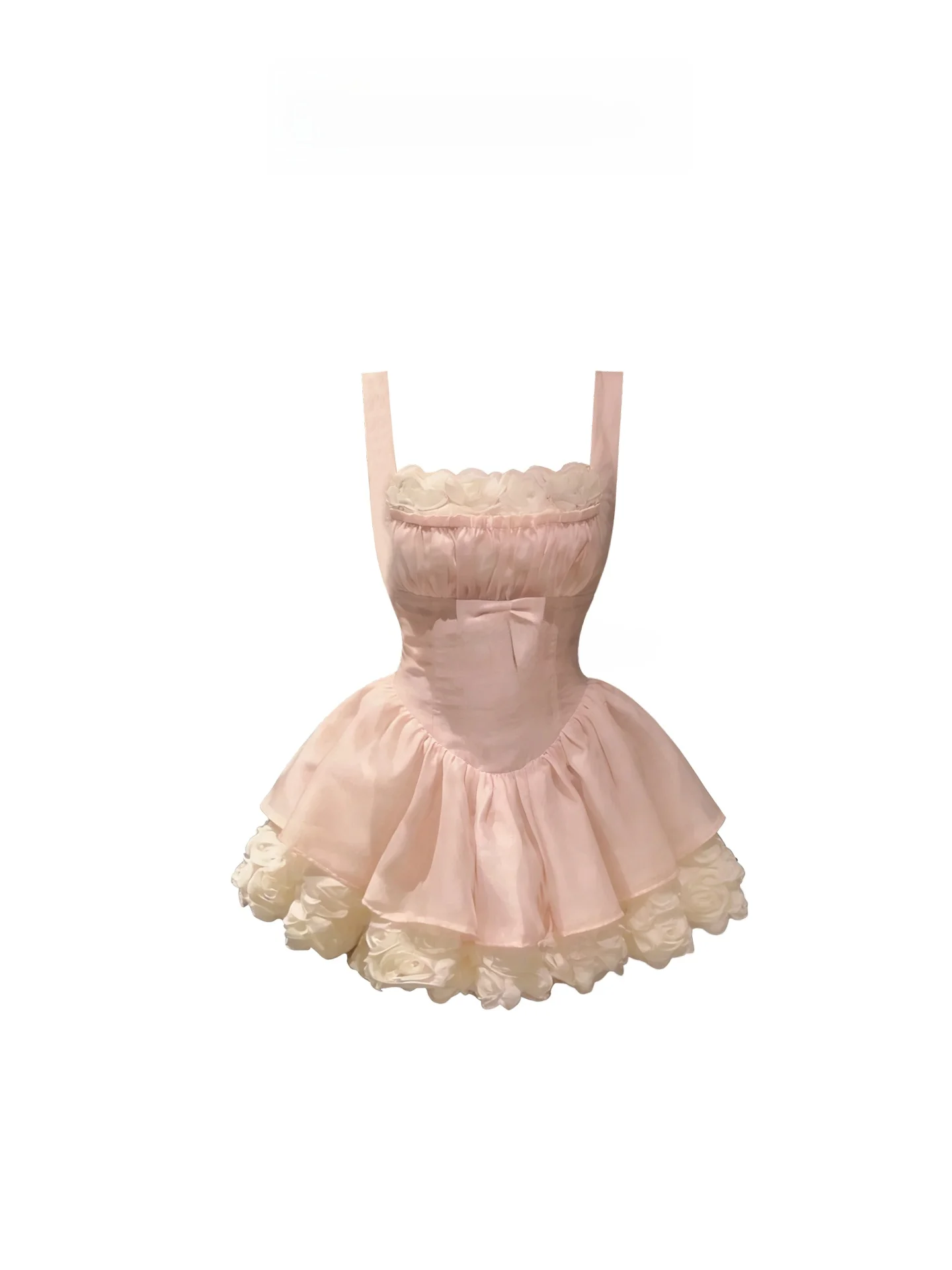 

Sweet Princ Sle Off-oulder Ball Gown Dr Women's plus Size Pink Fluffy Skirt Casual Wear Summer Season ort Length