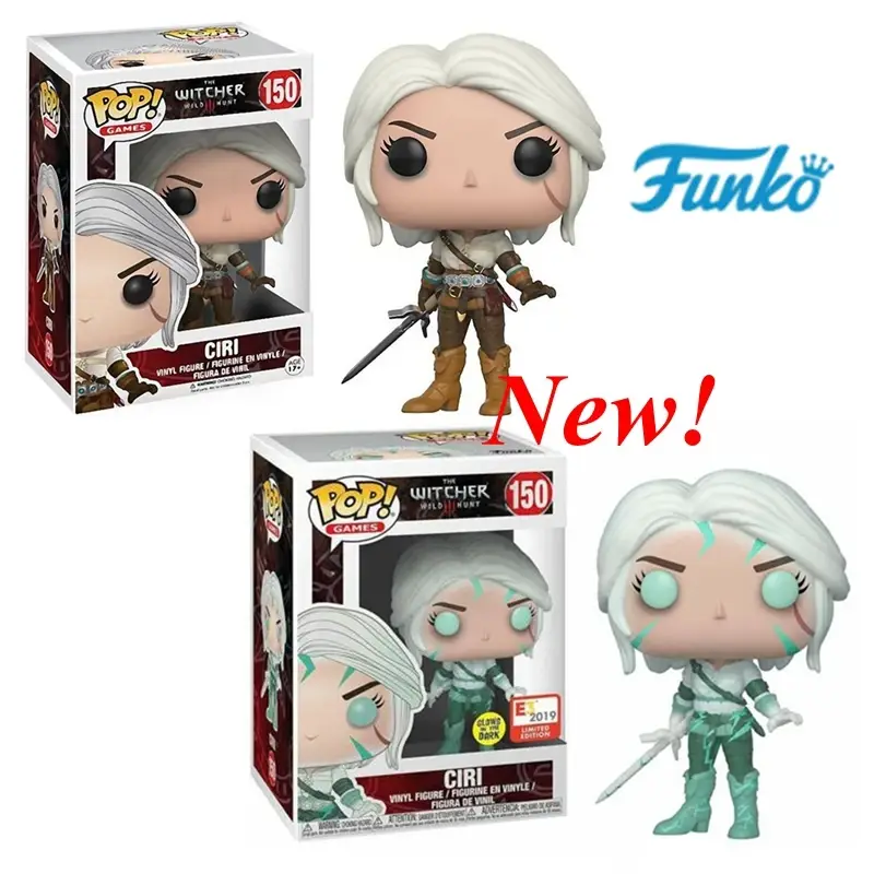 Figurine Pop The Witcher 3: Wild Hunt #150 pas cher : Ciri - Brillant
