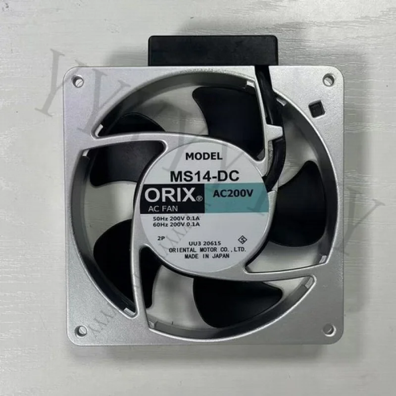 

Y+ORIX MS14-DC AC200V 0.1A 140*140*28mm 14cm AC Cooling Fan with Aluminium Frame