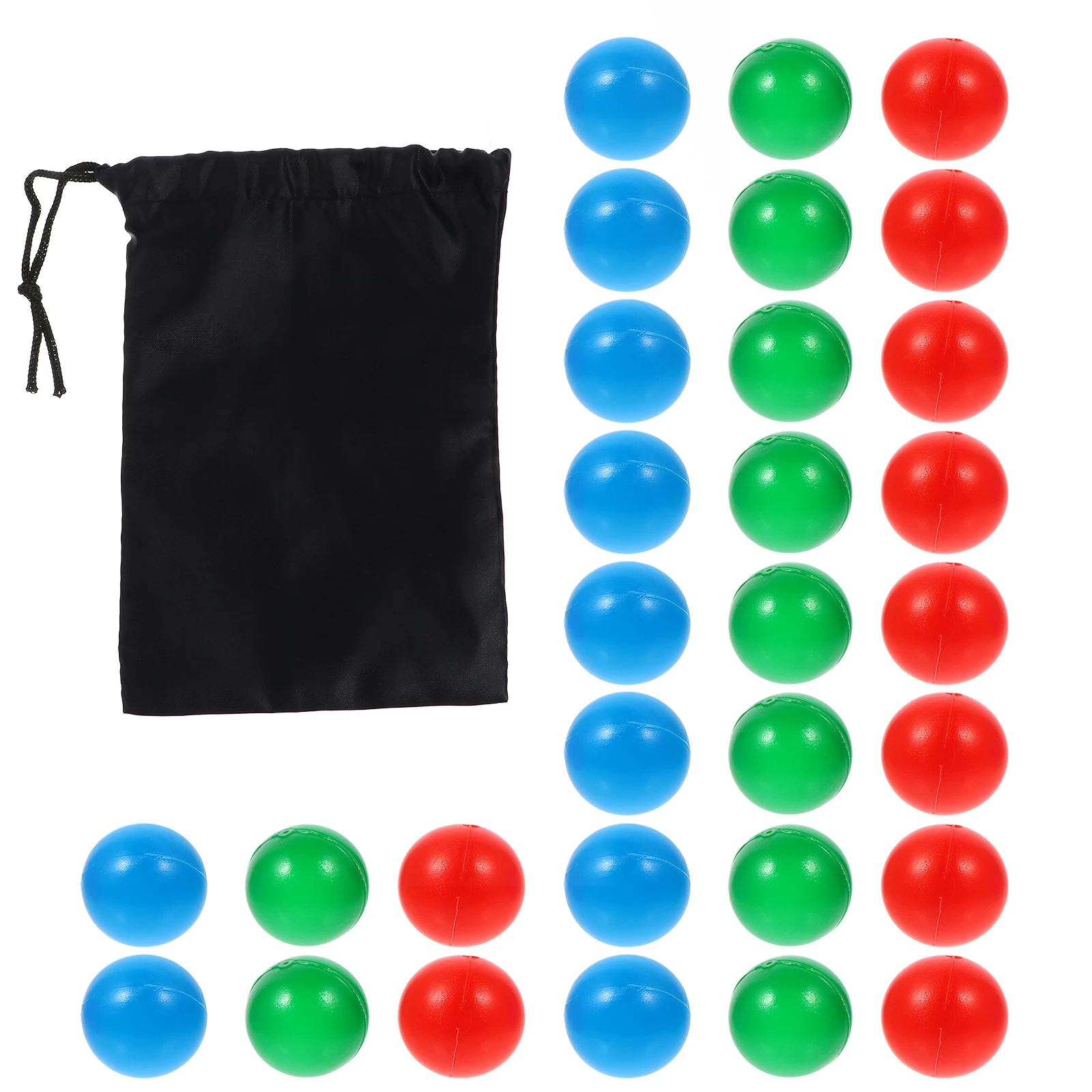 

30Pcs 15mm Colorful Plastic Balls for Counting Durable Smooth Touch Educational Entertainment Family Counting Balls