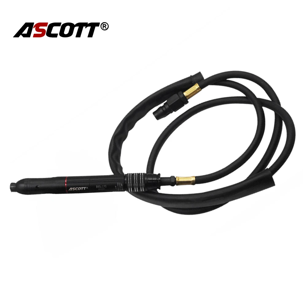 

ASCOTT Pneumatic Micro Engraving Pencil Adjustable Mini Air Grinding Pen 650000RPM High-speed Polisher Grinder Pen