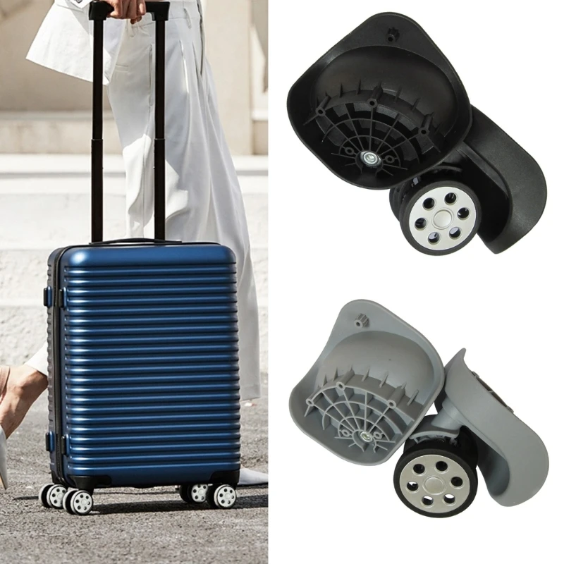 1 Pair A191 Trolley Case Luggage Wheel Repair Universal Travel Suitcase Parts Accessories Wheel Replacement