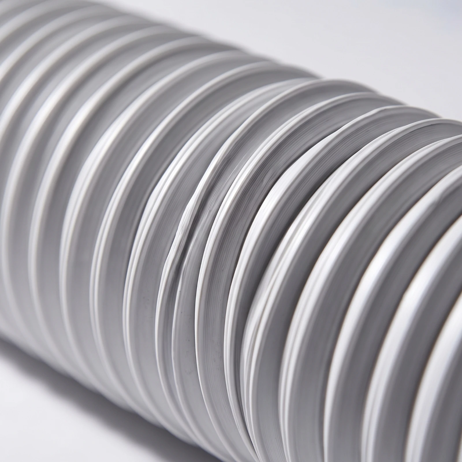 Portable Air Conditioning Exhaust Hose Left-Hand Twist Portable Air Conditioner Hose Flexible Air Conditioning Duct Corrugated