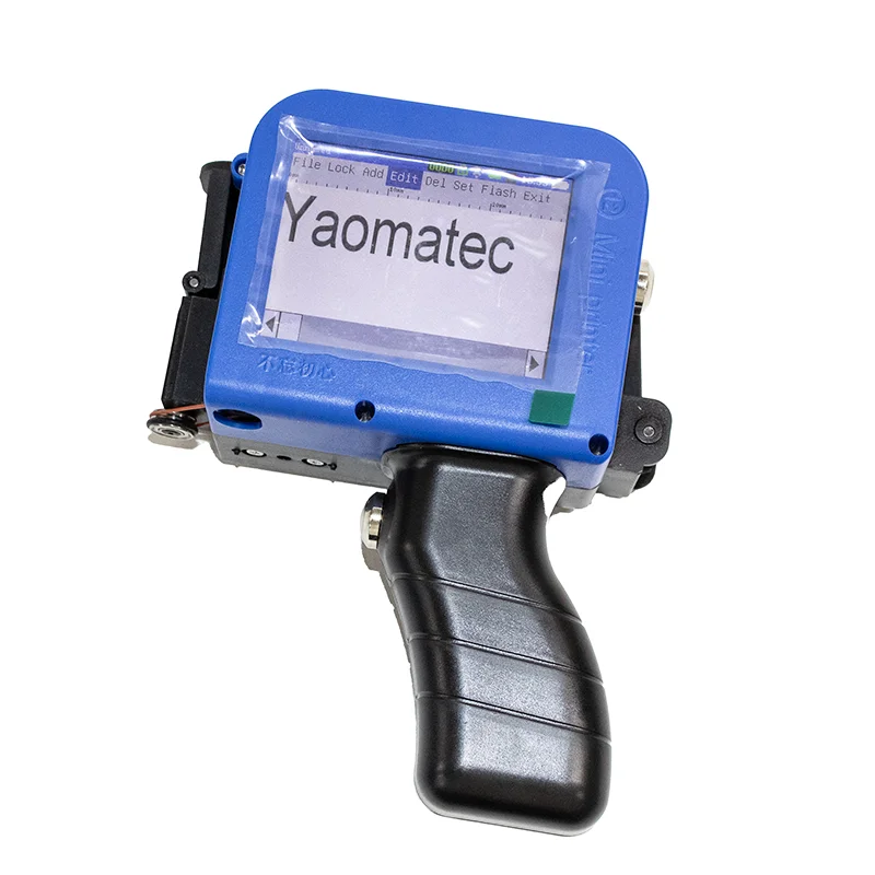 

Yaomatec S1760 12.7mm With Wifi QR Bar Batch Code Date Logo Expiry Label Portable Mini Handheld Jet Thermal Inkjet Printer