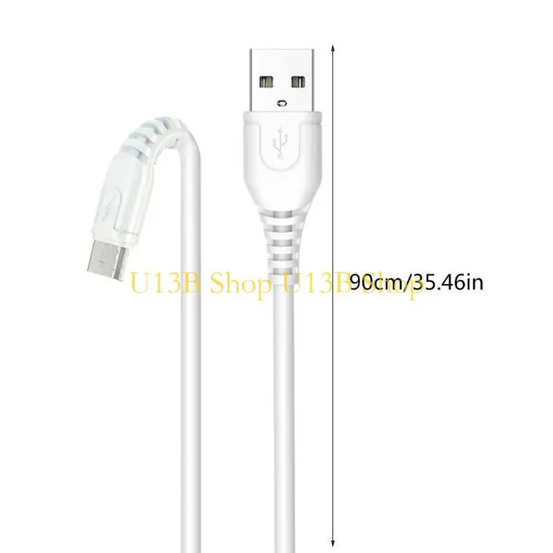 كابل U13B فعال USB C كابل كبير توافق كبير في شاحن الشاحن السكن مثبطات اللهب