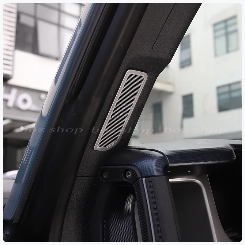 

Защитный чехол для выпускного отверстия воздуха для Ford Bronco, модифицированный внутренний пылезащитный декоративный чехол для салона автомобиля, аксессуары для интерьера