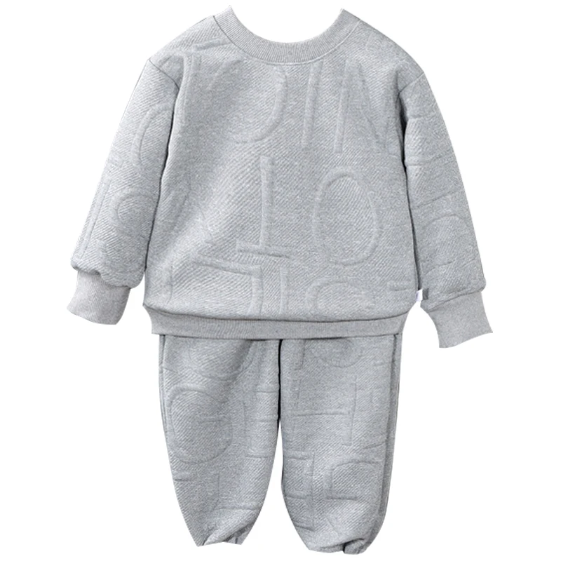 2Piece Spring Clothes Baby Boys Outfit Set Casual Fashion Sport Suit Long Sleeve Cotton Tops+Pants Boutique Kids Clothing BC380