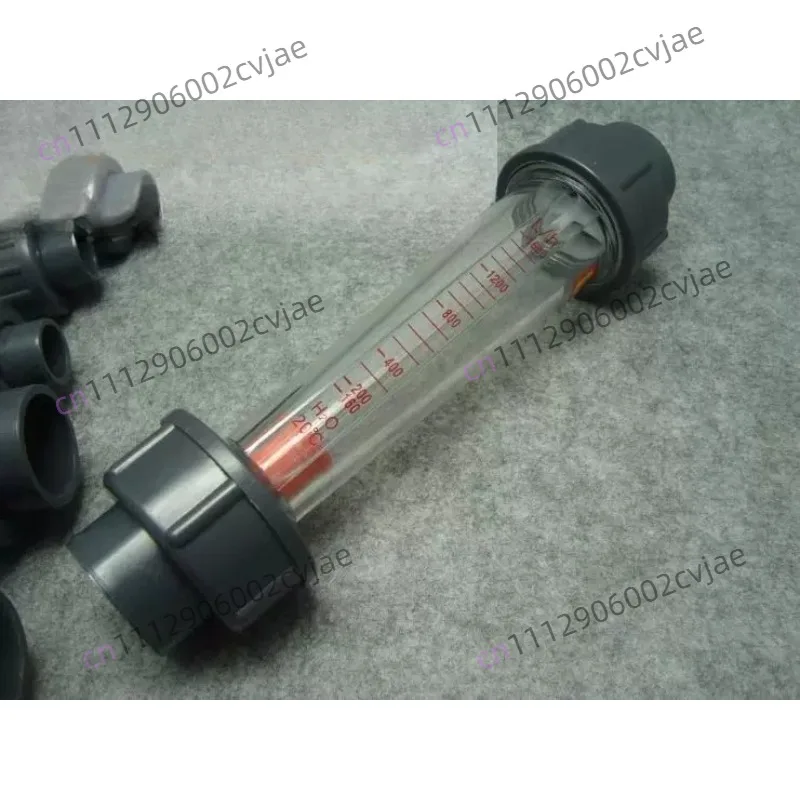 Plastic rotameter Water treatment equipment flowmeter UPVC pipe flowmeter Rotameter