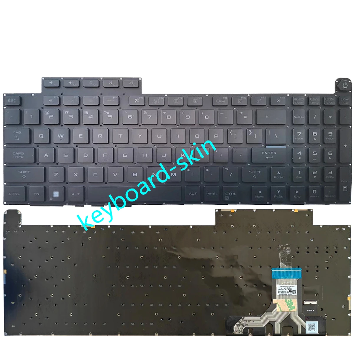 New interface US Backlit Keyboard For ASUS ROG G18 G814 G814J G814JVR G814JIR G814JZR G834 G834J G834JZ G834JZR G834JY G834JYR