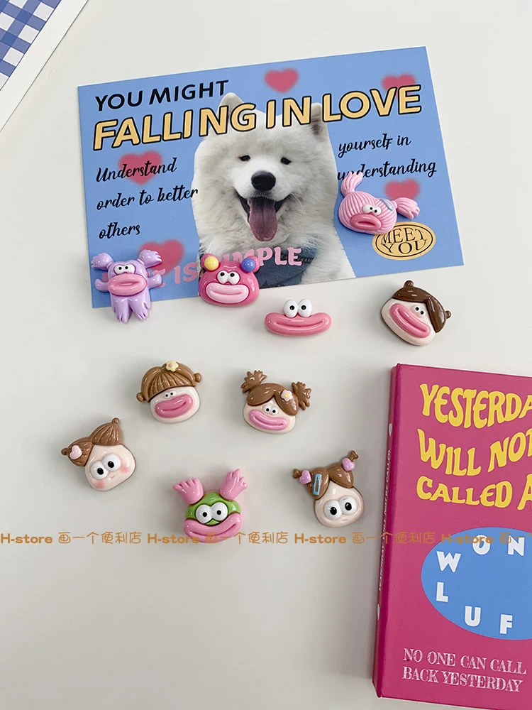 Cute Instagram refrigerator with small size Polaroid fixed decoration