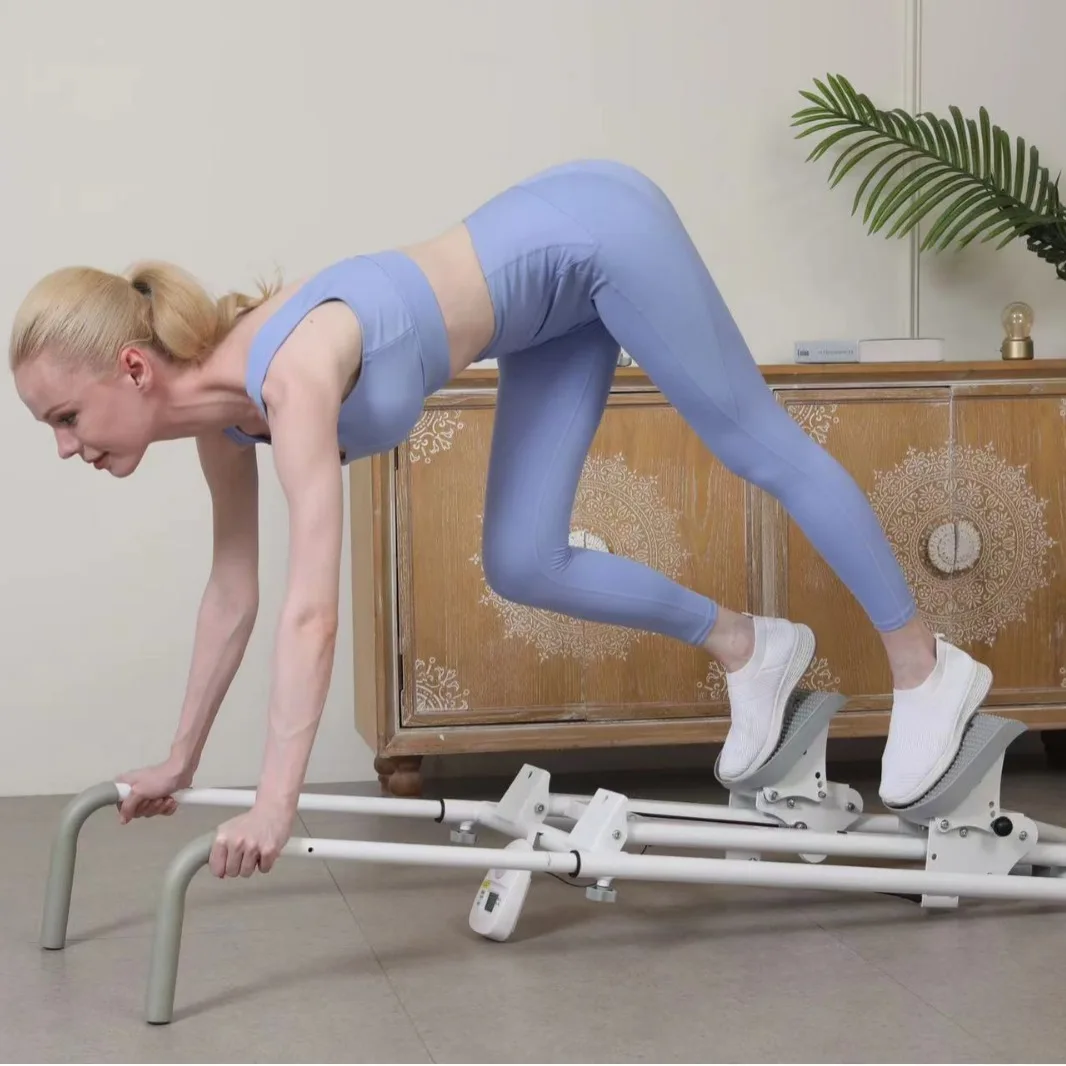 

Foldable Multifunctional Fitness Climbing Machine Stair Stepper Exercise Equipment Elliptical Trainer Home Cardio