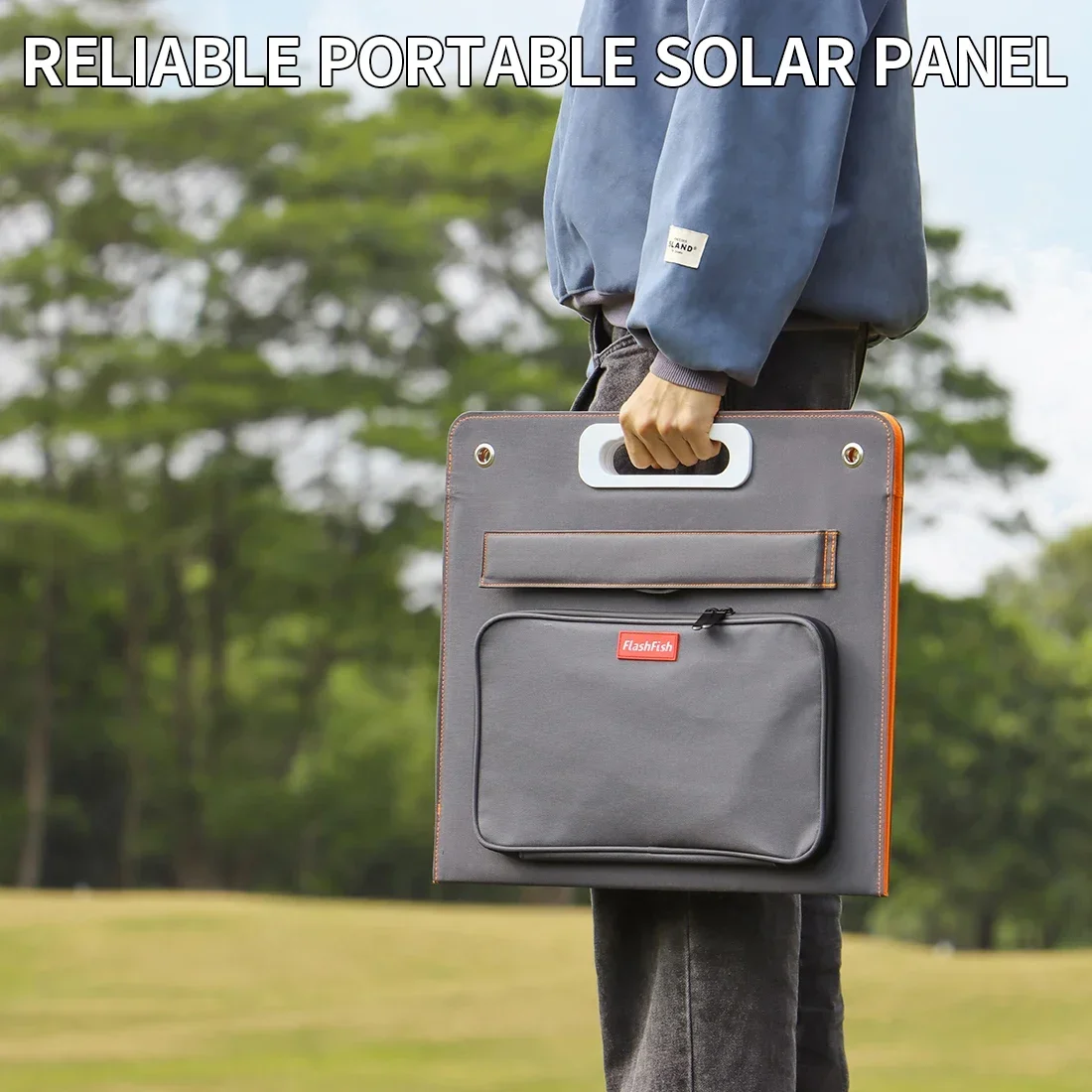 ETFE 100W Foldable Solar Panels Cell 18V Portable Solar Charging Panel Complete Kit for Outdoor Tourism Camping Power Station