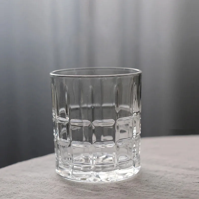 

360ml 4pcs Set Classical Whiskey Glass Nordic Style Foreign Wine Glass Household Wine Utensils Brandy Beer Vodka Bourbon Cups