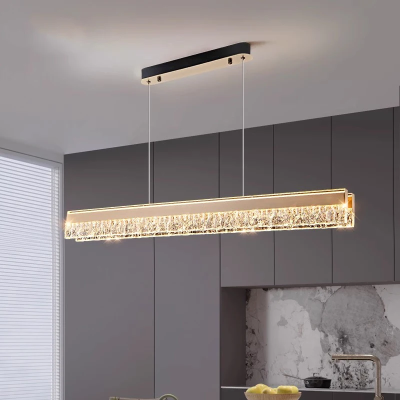 Italian Water Ripple Pendant Light Luxury Restaurant Modern Minimalist Creative Bar Counter Island Lighting New Model LED Light