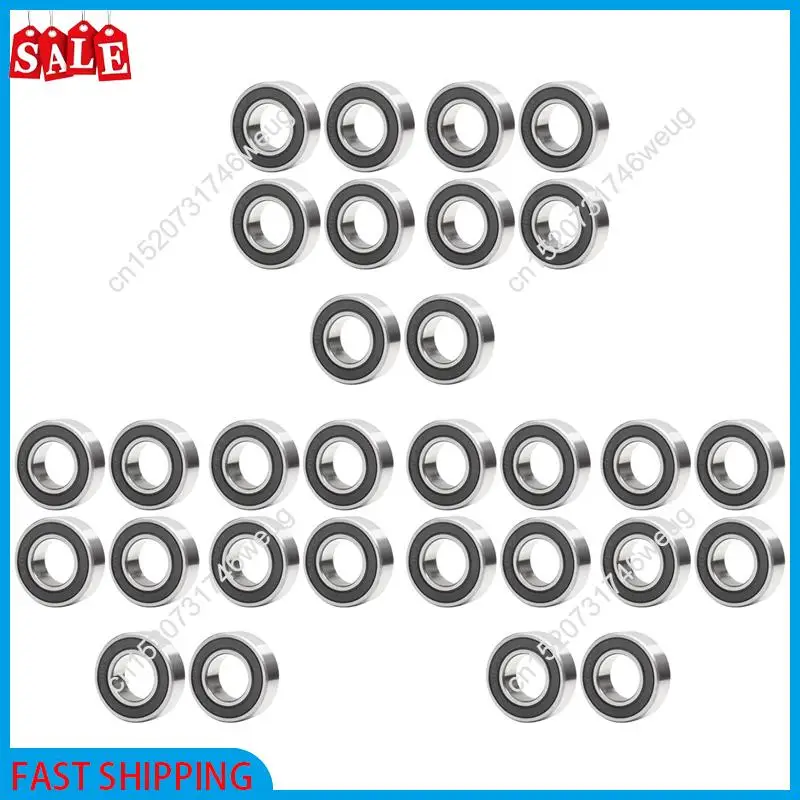 

Flash Deal-30PCS Bike Bicycle Hub Bottom Bracket Bearings 163110 2RS (16X31x10mm) For Giant Mountain Bike Bicycle Accessories